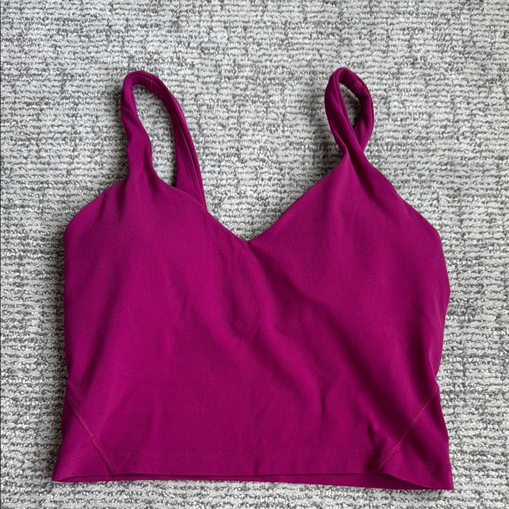Vibrant Purple Crop Top